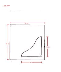 Abdeckplatte Typ 1021